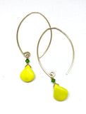 earrings . petite teardrops