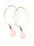 earrings . petite teardrops