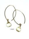 earrings . mini swarovski