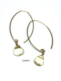 earrings . mini swarovski