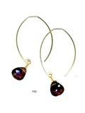 earrings . mini swarovski