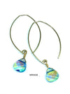 earrings . mini swarovski