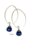 earrings . mini swarovski