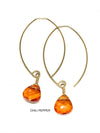 earrings . mini swarovski
