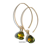earrings . mini swarovski