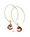 earrings . mini swarovski