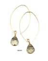 earrings . mini swarovski