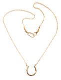 necklace . mini hammered you
