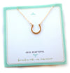 necklace . mini hammered you