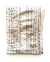 flower sack tea towel . birch trees©