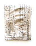 flower sack tea towel . birch trees©