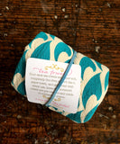 flour sack tea towel . new waves