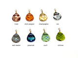 earrings . little round swarovski